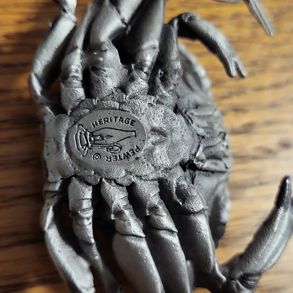 Heritage Pewter Crab - Picture 5 of 6